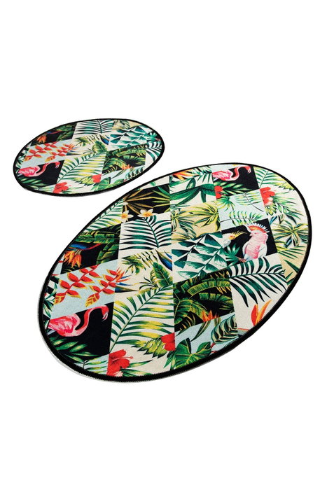 Mijölnir Juego de alfombras de baño Patch Djt Multicolor